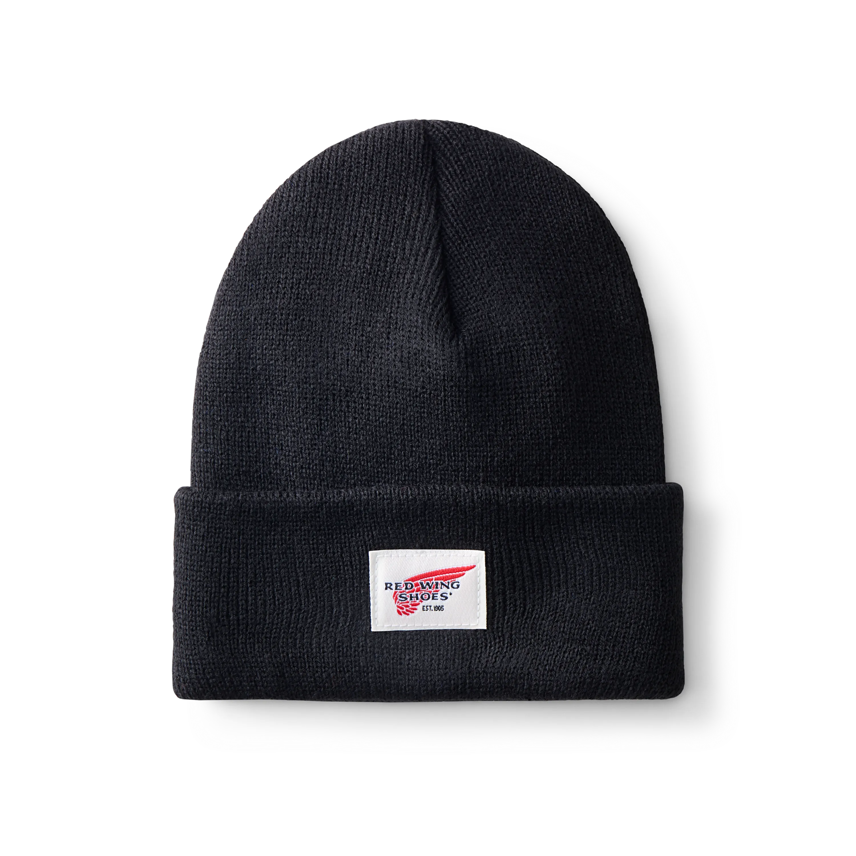 Gorro de lana con dobladillo para niños