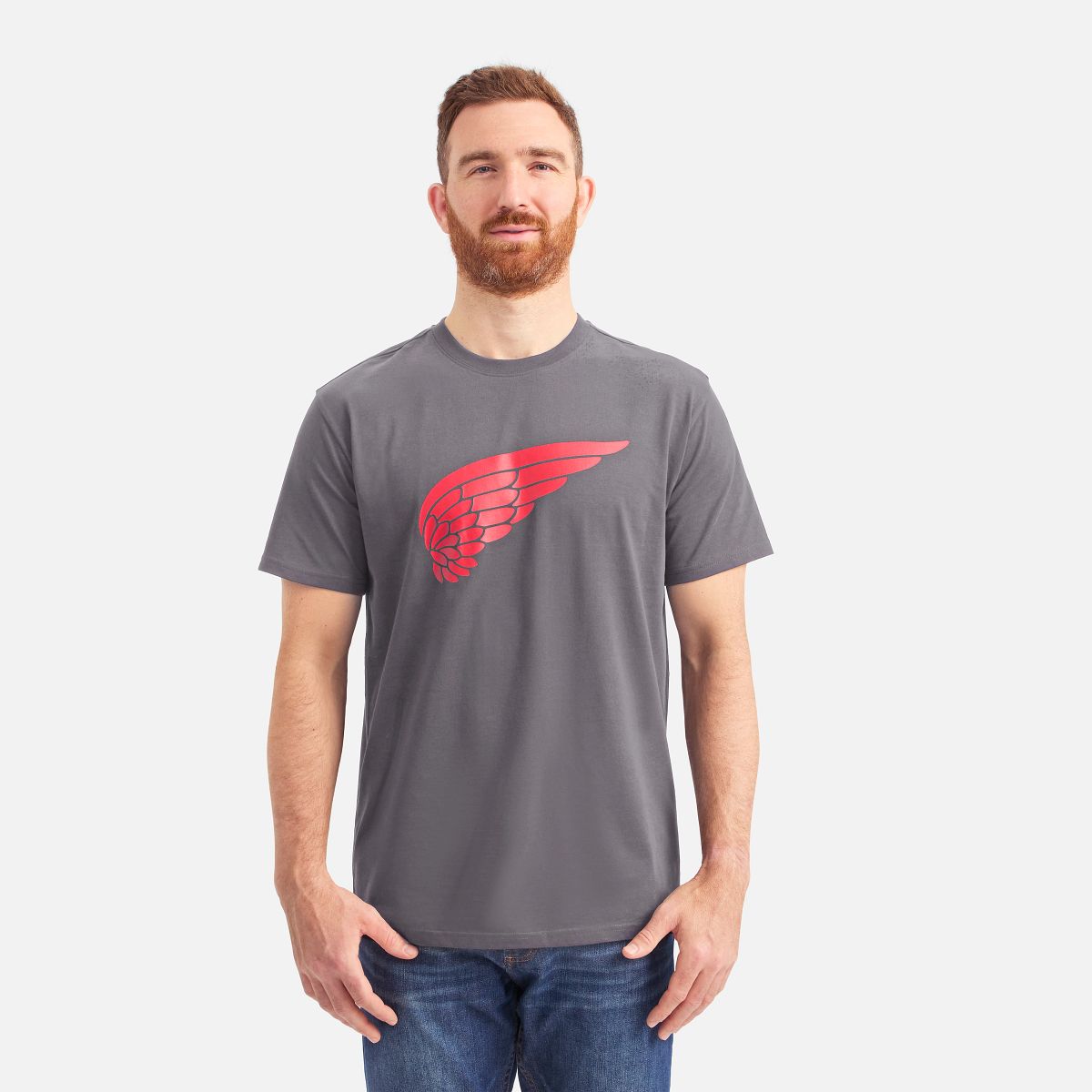 Camiseta de Manga Corta con Alas