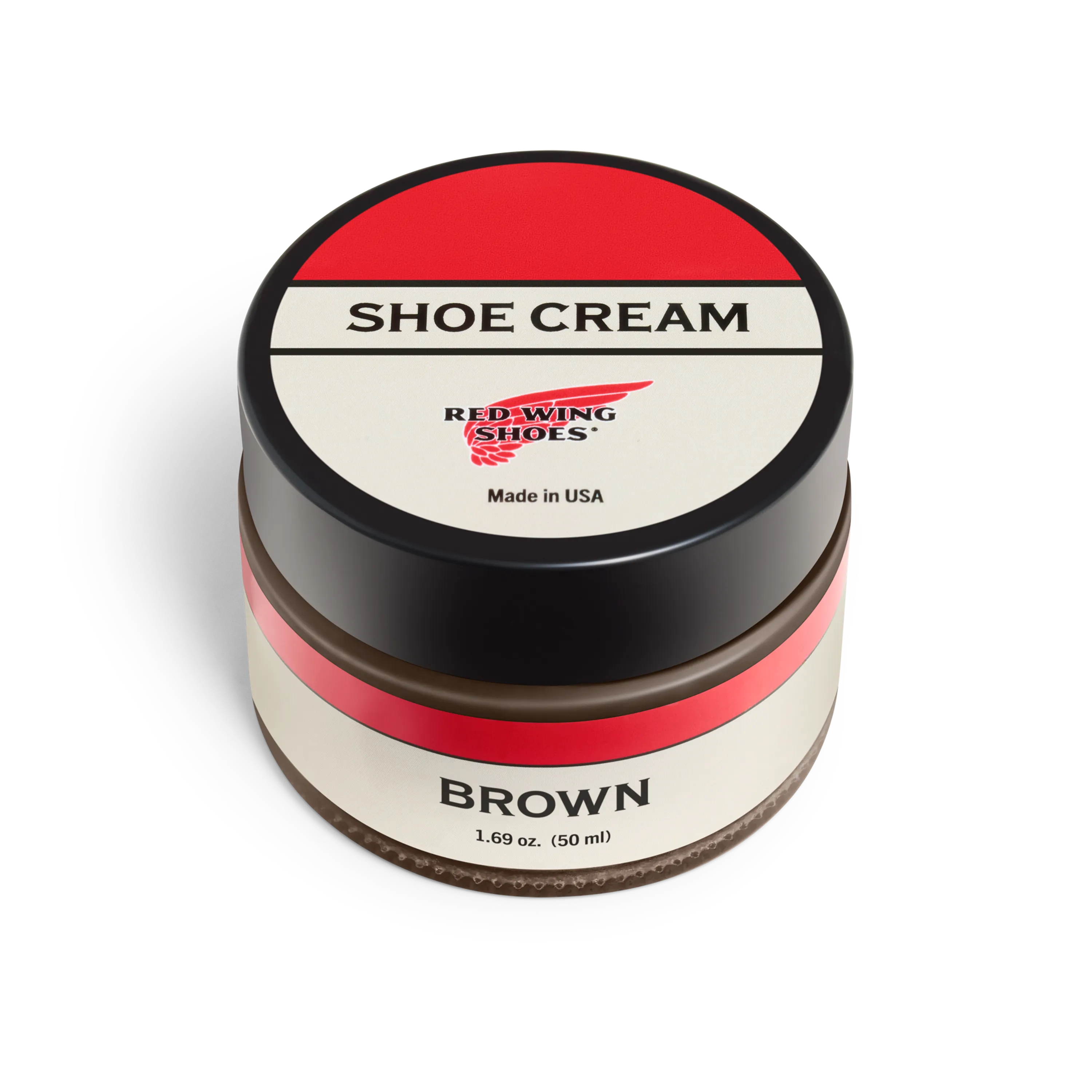 Crema para zapatos marrones